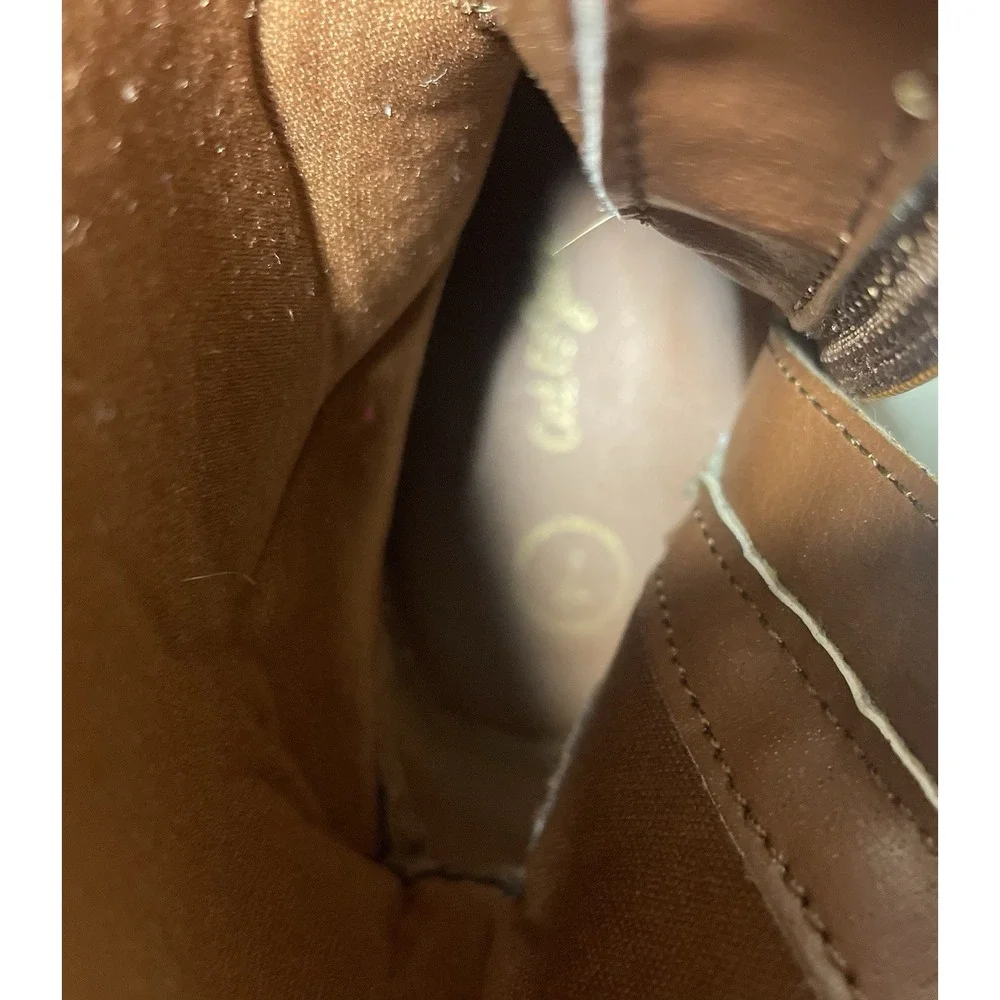 Girls Boots Brown Toddler Size 7M. Zipper‎ Buckles Fall Winter Riding